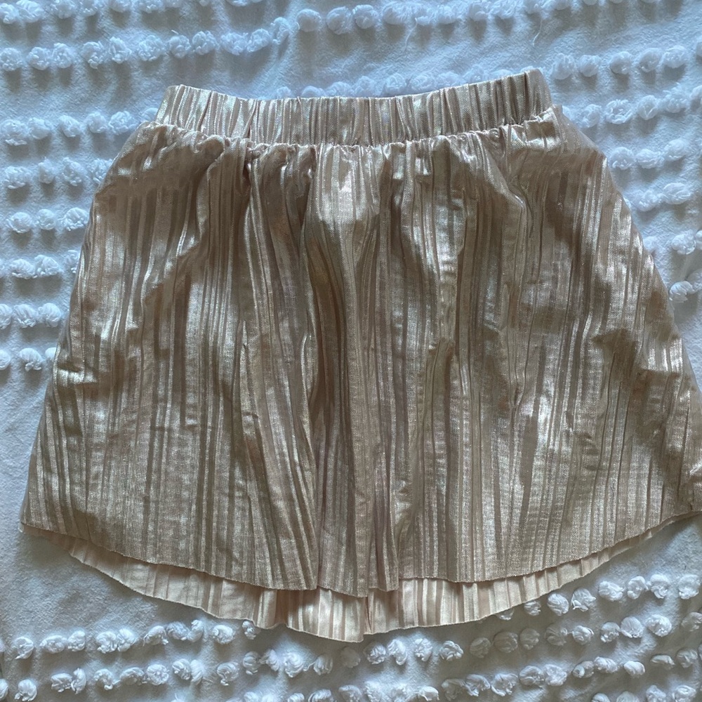 Crewcuts 2t gold skirt